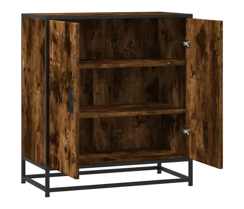 Kumode, Ozolkoka, 68X35X76 Cm, Inženierijas Koks, Metāls Vidaxl