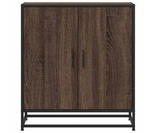 Kumode, Brūna Ozola, 68X35X76 Cm, Inženierijas Koks, Metāls Vidaxl