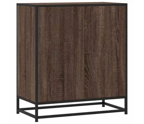 Kumode, Brūna Ozola, 68X35X76 Cm, Inženierijas Koks, Metāls Vidaxl