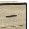 Kumode, Ozolkoka, 68X35X76 Cm, Inženierijas Koks Metāls Vidaxl