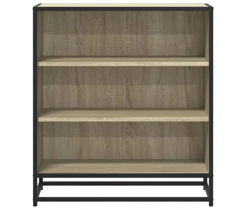 Puhvetkapp, Sonoma Tamm, 68X35X76 Cm Tehispuit Ja Metall