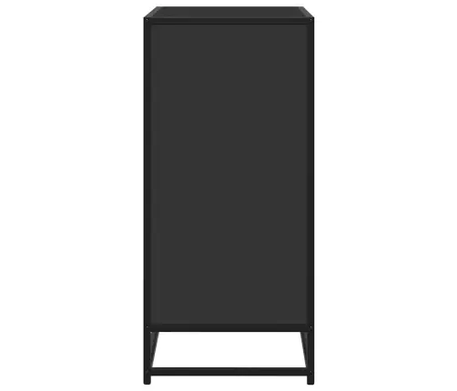 Puhvetkapp, Must, 68X35X76 cm Tehispuit