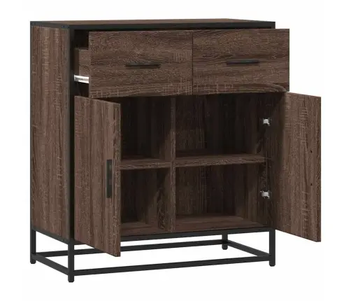 Indauja Rudas Ąžuolas 68X35X76 Cm Inžinierinė Mediena