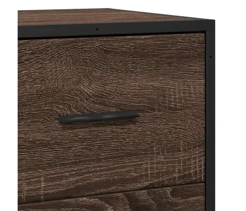 Indauja Rudas Ąžuolas 68X35X76 Cm Inžinierinė Mediena