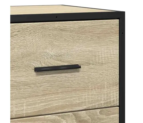 Kumode, Ozolkoka, 68X35X76 Cm, Inženierijas Koks Vidaxl