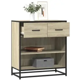 Kumode, Ozolkoka, 68X35X76 Cm, Inženierijas Koks Vidaxl