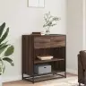 Kumode, Brūna Ozola, 68X35X76 Cm, Inženierijas Koks Vidaxl