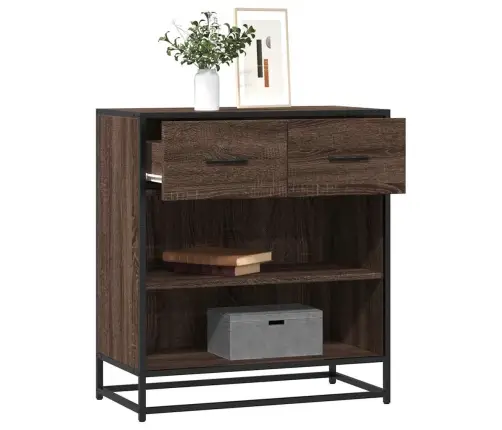 Kumode, Brūna Ozola, 68X35X76 Cm, Inženierijas Koks Vidaxl