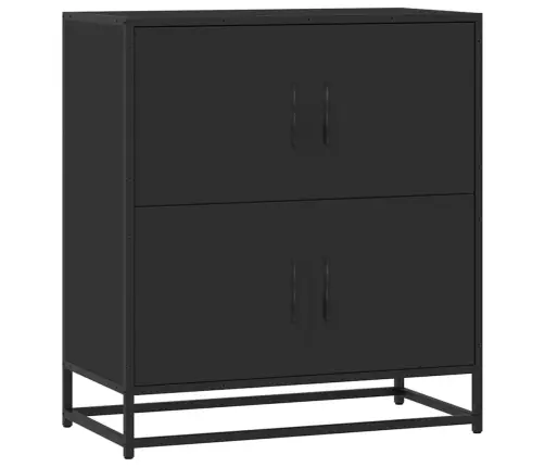 Puhvetkapp, Must, 68X35X76 cm Tehispuit