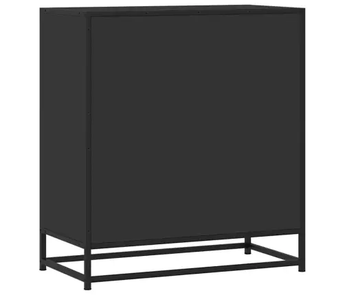 Puhvetkapp, Must, 68X35X76 cm Tehispuit