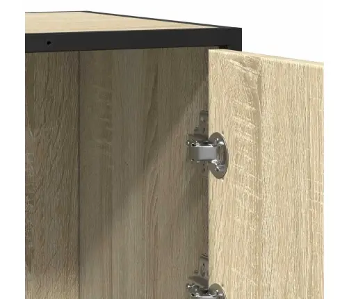 Kumode, Ozolkoka, 68X35X76 Cm, Inženierijas Koks Vidaxl