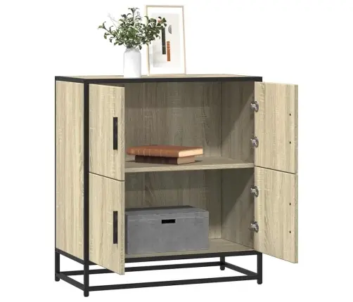 Kumode, Ozolkoka, 68X35X76 Cm, Inženierijas Koks Vidaxl