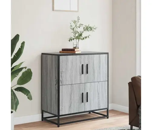 Indauja Pilka Sonoma 68X35X76 Cm Inžinierinė Mediena