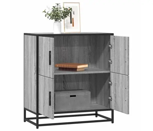 Indauja Pilka Sonoma 68X35X76 Cm Inžinierinė Mediena