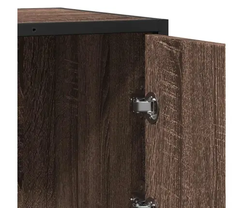 Puhvetkapp Pruun Tamm 68X35X76 Cm Engineered Wood