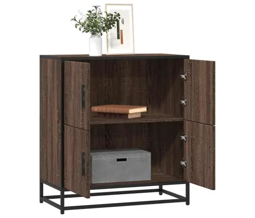 Puhvetkapp Pruun Tamm 68X35X76 Cm Engineered Wood