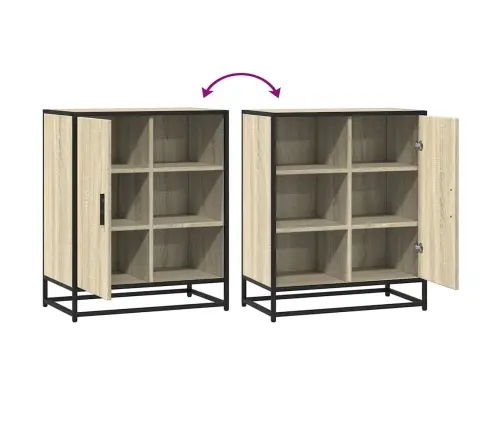 Bufete Sonoma Ozols 62X35X76 Cm Engineered Wood Vidaxl