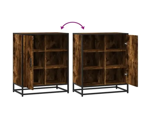 Indauja Rūkytas Ąžuolas 62X35X76 Cm Inžinerinė Mediena