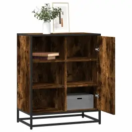 Kumode, Ozolkoka Krāsa, 62X35X76 Cm, Inženierijas Koks Vidaxl