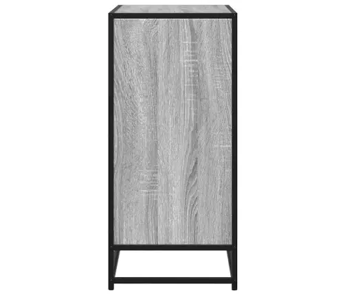 Kumode, Pelēka Ozolkoka, 62X35X76 Cm, Inženierijas Koks Vidaxl