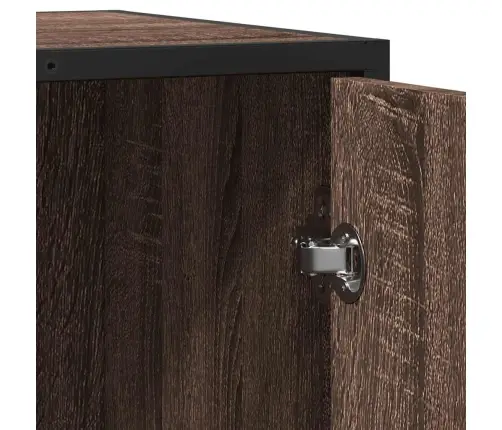 Kumode, Brūna Ozola, 62X35X76 Cm, Inženierijas Koks Vidaxl Kumode, Brūna Ozola, 62X35X76 Cm, Inženierijas Koks Vidaxl