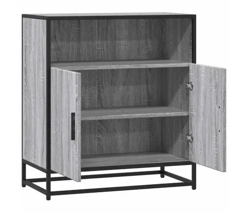 Kumode, Pelēka Koka, 68X35X76 Cm, Inženierijas Koks Vidaxl Kumode, Pelēka Koka, 68X35X76 Cm, Inženierijas Koks Vidaxl