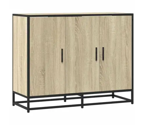 Bufete Sonoma Ozols 94X35X76 Cm Engineered Wood Vidaxl