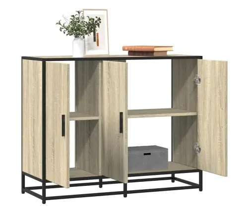 Bufete Sonoma Ozols 94X35X76 Cm Engineered Wood Vidaxl