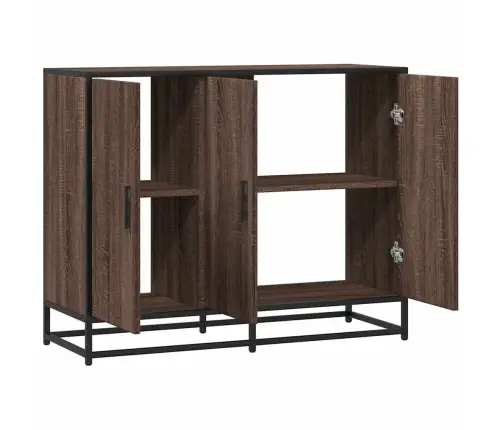 Indauja Rudas Ąžuolas 94X35X76 Cm Inžinierinė Mediena