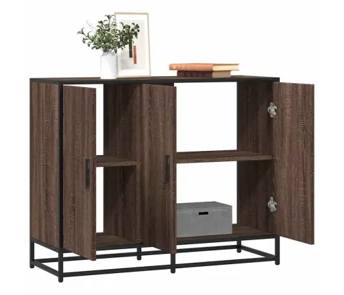 Indauja Rudas Ąžuolas 94X35X76 Cm Inžinierinė Mediena