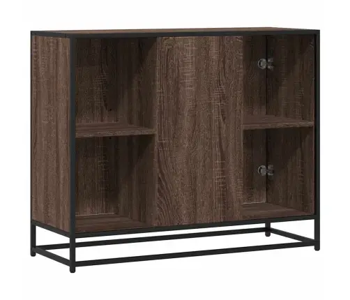 Kumode, Ozolkoka Krāsa, 92X35X76 Cm, Inženierijas Koks Vidaxl