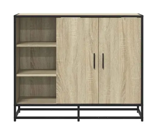 Šoninė Spintelė, Sonoma Ąžuolo, 92X35X76cm Apdirbta Mediena