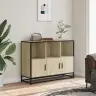 Bufete Sonoma Ozols 100X35X76 Cm Engineered Wood Vidaxl