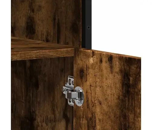 Kumode, Ozolkoka Krāsa, 100X35X76 Cm, Inženierijas Koks Vidaxl