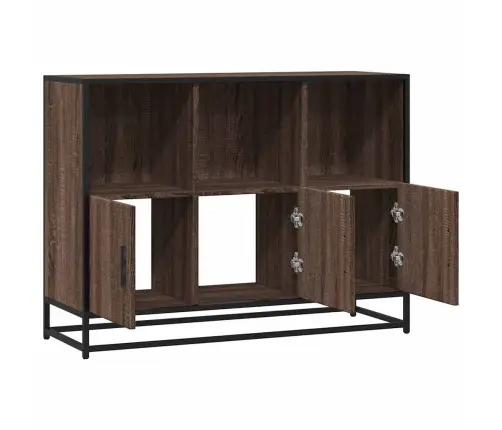 Indauja Rudas Ąžuolas 100X35X76 Cm Inžinerinė Mediena