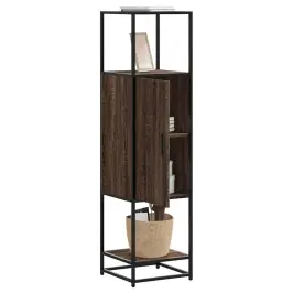 Augstā Dēlis Sonoma Ozols 35,5X35X139 Cm Inženierijas Koks Vidaxl