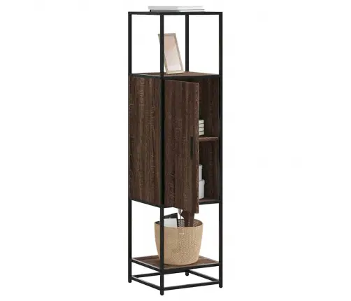 Augstā Dēlis Sonoma Ozols 35,5X35X139 Cm Inženierijas Koks Vidaxl