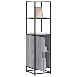 Augstā Dēlis Sonoma Ozols 35,5X35X139 Cm Inženierijas Koks Vidaxl