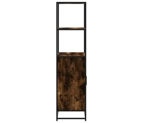 Highboard Suitsutamm 68X35X139 Cm Engineered Wood And Metal