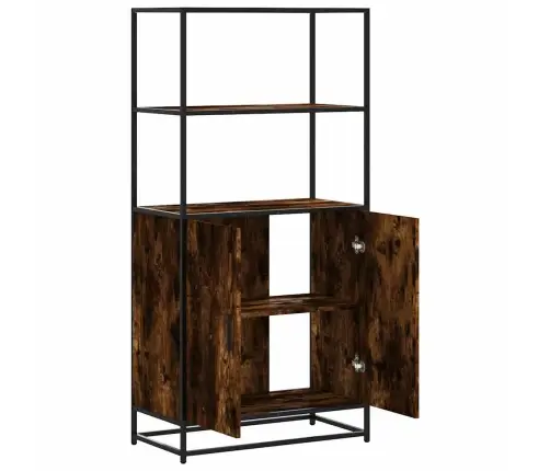 Highboard Suitsutamm 68X35X139 Cm Engineered Wood And Metal