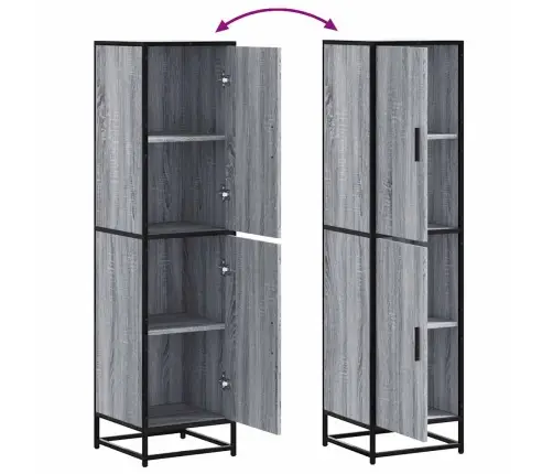 Augstā Dēlis Sonoma Ozols 35,5X35X139 Cm Inženierijas Koks Vidaxl