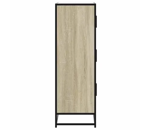 Highboard Sonoma Tamm 68X35X106,5 Cm Inseneritud Puit Ja Metall