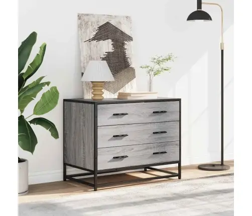 Stalčių Spintelė Pilka Sonoma 70X41X56 Cm Engineered Wood