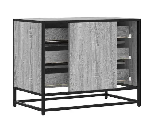 Stalčių Spintelė Pilka Sonoma 70X41X56 Cm Engineered Wood