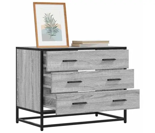 Stalčių Spintelė Pilka Sonoma 70X41X56 Cm Engineered Wood