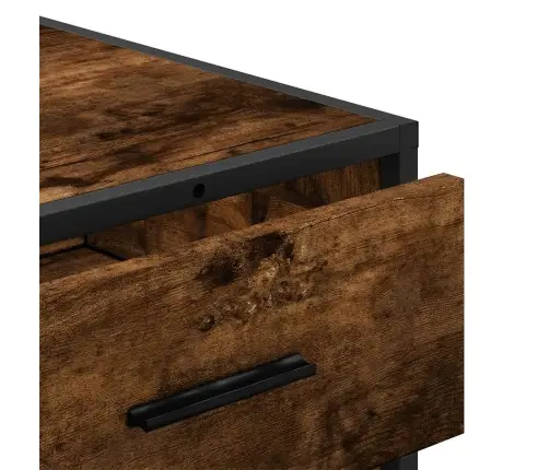 Sahtlikapp Suitsutamm 70X41X70 Cm Engineered Wood