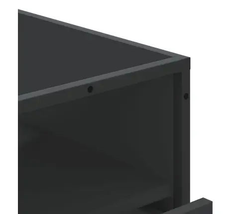 Kummut, Must, 70 X 41 X 83,5 cm Tehispuit