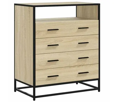 Kummut, Sonoma Tamm, 70 X 41 X 83,5 cm Tehispuit