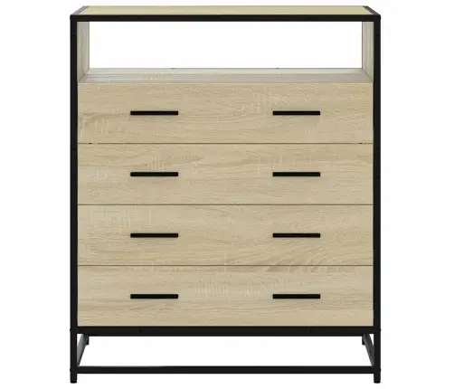 Kummut, Sonoma Tamm, 70 X 41 X 83,5 cm Tehispuit