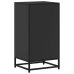 Raamatukapp Must 40X35X76 Cm Engineered Wood